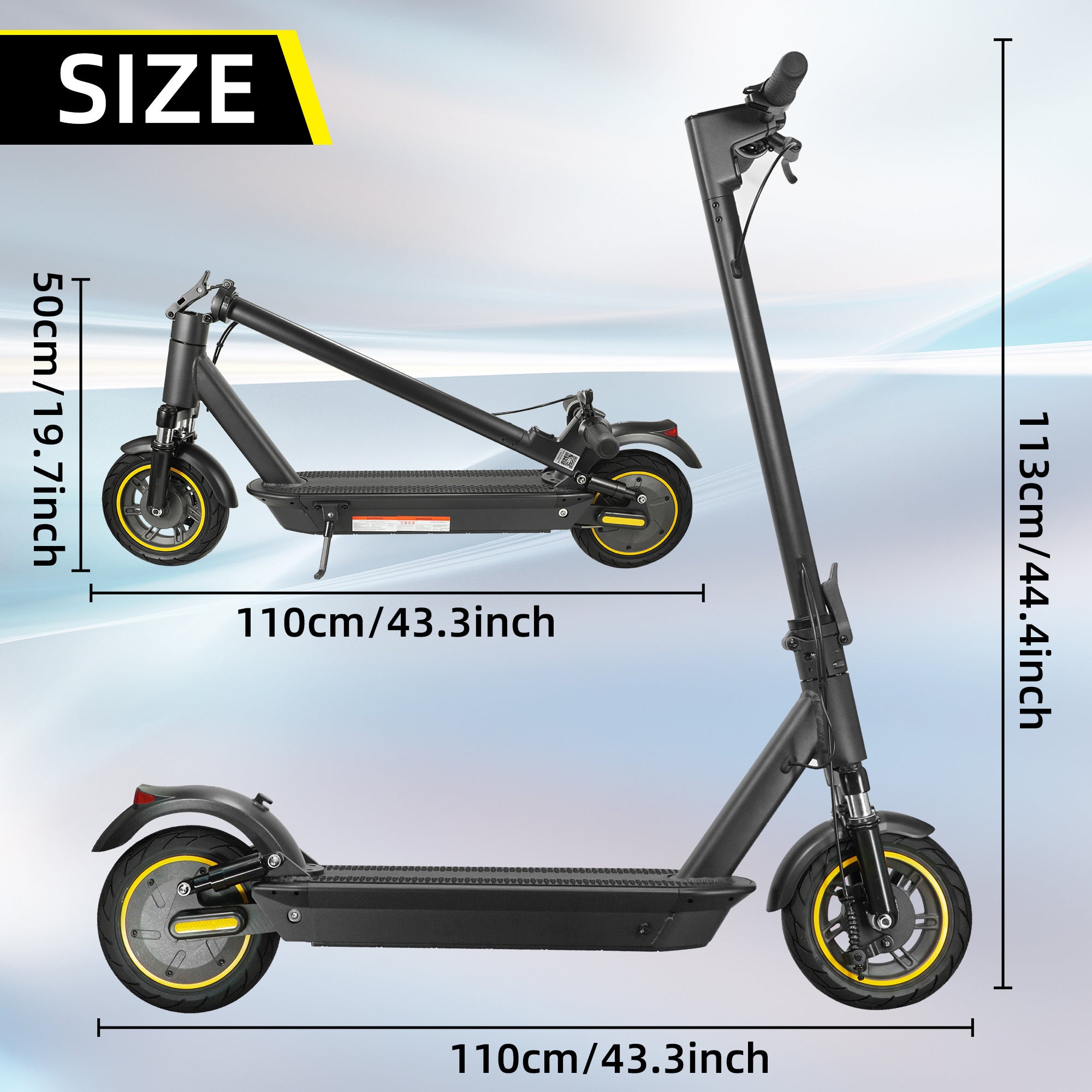 VoltStrider™ DMAXX – 10" App-Connected Electric Scooter (350W,