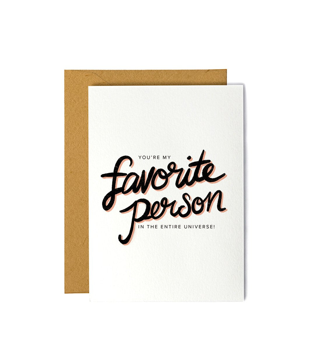 You're My Favorite Person Anniversary Card