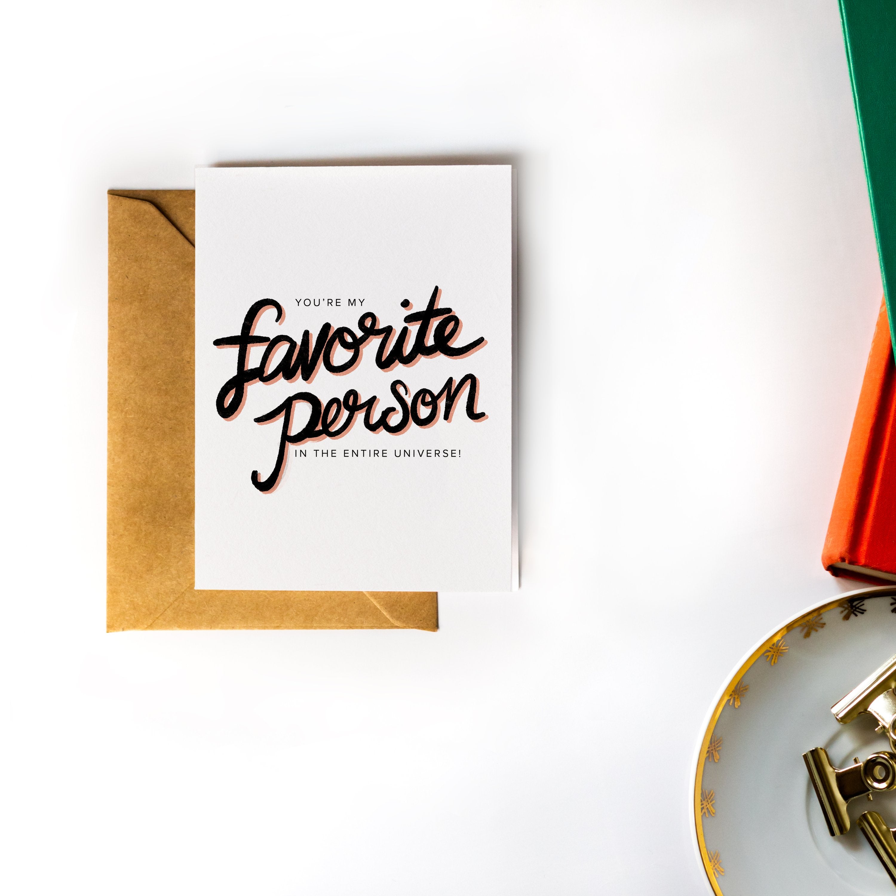 You're My Favorite Person Anniversary Card